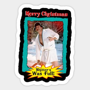 Merry Christmas Shitter's Full Sticker
